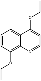 Quinoline, 4,8-diethoxy- (9CI) Structural