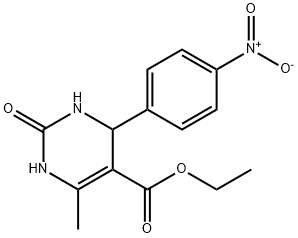 6-METHYL-4-(4-NITRO-PHENYL)-2-OXO-1,2,3,4-TETRAHYDRO-PYRIMIDINE-5-CARBOXYLIC ACID ETHYL ESTER