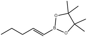 E-2-(1-PENTENYL)-4,4,5,5-TETRAMETHYL-1,3,2-DIOXABOROLANE Structural