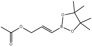 3-ACETOXY-1-PROPENYLBORONIC ACID PINACOL ESTER Structural