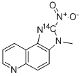 3-Methyl-2-nitro-3H-imidazo[4,5-F]quinoline-2-14C Structural