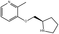 2-methyl-3-(2-pyrrolidinylmethoxy)pyridine Structural