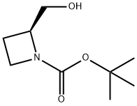 (S)-1-(TERT-BUTOXYCARBONYL)-2-AZETIDINEMETHANOL Structural