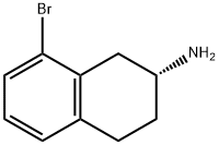 (R)-8-BROMO-2-AMINOTETRALIN Structural