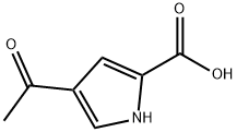 4-Acetyl-1H-pyrrole-2-carboxylic acid Structural