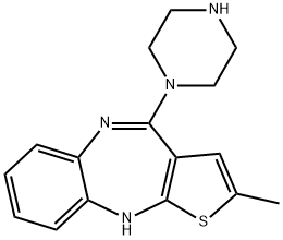 N-Demethyl olanzapine Structural