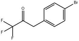 3-(4-BROMOPHENYL)-1,1,1-TRIFLUORO-2-PROPANONE Structural