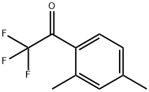 Ethanone, 1-(2,4-dimethylphenyl)-2,2,2-trifluoro- (9CI) Structural