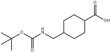 BOC-(4-AMINOMETHYL)-CYCLOHEXANE-CARBOXYLIC ACID Structural