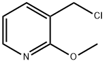 2-METHOXY-3-CHLOROMETHYL PYRIDINE Structural