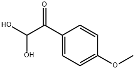 4-METHOXYPHENYLGLYOXAL HYDRATE Structural