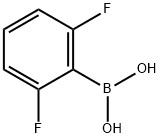 2,6-Difluorophenylboronic acid Structural