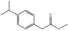 4-(1-METHYLETHYL)-BENZENEACETIC ACID METHYL ESTER Structural