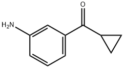 (3-AMINO-PHENYL)-CYCLOPROPYL-METHANONE Structural