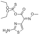 4-THIAZOLEACETIC ACID, 2-AMINO-ALPHA-(METHOXYIMINO)-, (AZ)-, ANHYDRIDE WITH O,O-DIETHYL HYDROGEN PHOSPHOROTHIOATE Structural