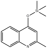 Quinoline, 2-methyl-4-[(trimethylsilyl)oxy]- (9CI) Structural