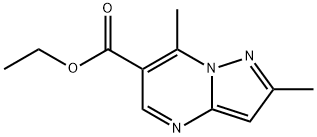 ETHYL 2,7-DIMETHYLPYRAZOLO[1,5-A]PYRIMIDINE-6-CARBOXYLATE