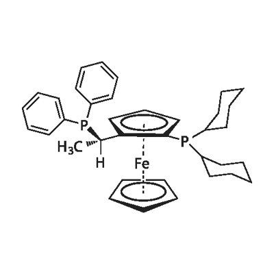 Josiphos  SL-J004-2,  (1S)-1-(Dicyclohexylphosphino)-2-[(1S)-1-(diphenylphosphino)ethyl]ferrocene  (acc  to  CAS),JOSIPHOS SL-J004-2