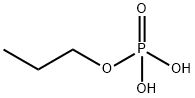 propyl dihydrogen phosphate Structural