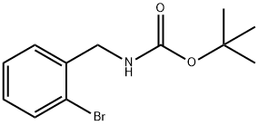 N-(TERT-BUTOXYCARBONYL)-2-BROMOBENZYLAMINE Structural