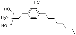 Fingolimod hydrochloride Structural Picture