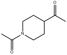 1-(4-ACETYLPIPERIDINO)ETHAN-1-ONE Structural