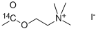 ACETYLCHOLINE IODIDE, [ACETYL-1-14C] Structural