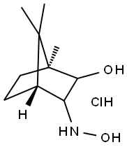 (+)-3-HYDROXYLAMINO ISOBORNEOL HYDROCHLORIDE, 97 Structural