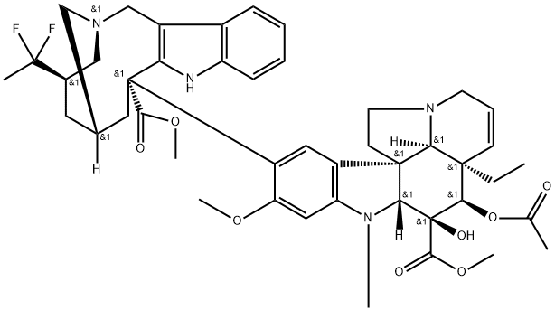 Vinflunine Structural