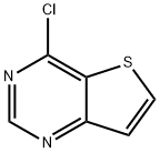 4-Chlorothieno[3,2-d]pyrimidine Structural