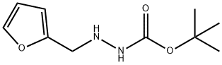Hydrazinecarboxylic acid, 2-(2-furanylmethyl)-, 1,1-dimethylethyl ester (9CI) Structural