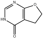 Furo[2,3-d]pyrimidin-4-ol, 5,6-dihydro- (8CI) Structural
