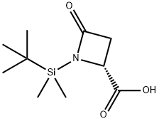 (4R)-N-(TERT-BUTYLDIMETHYLSILYL)AZETIDIN-2-ONE-4-CARBOXYLIC ACID