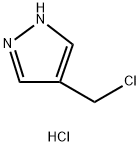 4-(CHLOROMETHYL)-1H-PYRAZOLE HYDROCHLORIDE Structural