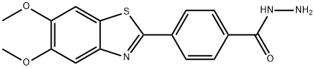 4-(5,6-DIMETHOXYBENZOTHIAZOL-2-YL)BENZOIC ACID HYDRAZIDE