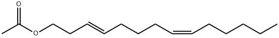 3,8-Tetradecadien-1-ol, acetate, (3E,8Z)- (9CI)