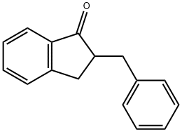 2-BENZYL-INDAN-1-ONE Structural