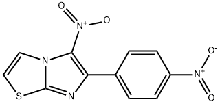 5-Nitro-6-(4-nitrophenyl)imidazo(2,1-b)thiazole