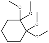 1,1,2,2-TETRAMETHOXYCYCLOHEXANE Structural