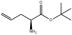 (S)-2-Amino-4-pentenoic acid t-butyl ester Structural