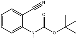 CARBAMIC ACID, (2-CYANOPHENYL)-, 1,1-DIMETHYLETHYL ESTER Structural