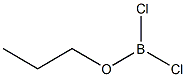 Dichloro-(n-propoxy)borane Structural