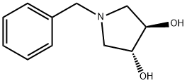 (3R,4R)-(-)-1-BENZYL-3,4-PYRROLIDINDIOL Structural