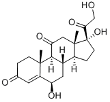 4-PREGNEN-6-BETA, 17,21-TRIOL-3,11,20-TRIONE