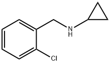 N-(2-CHLOROBENZYL)CYCLOPROPANAMINE Structural