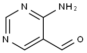 5-Pyrimidinecarboxaldehyde, 4-amino- (8CI,9CI) Structural