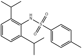 1-(4-TOLUENENSULFONYLAMINO)-2,6-DIISOPROPYLBENZENE Structural