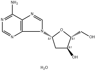 2'-Deoxyadenosine monohydrate Structural