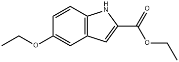 5-ETHOXY-1H-INDOLE-2-CARBOXYLIC ACID ETHYL ESTER Structural