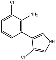 3-Chloro-4-(2-amino-3-chlorophenyl)pyrrole